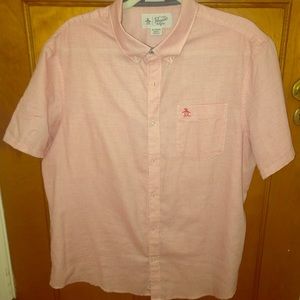 XL Penguin Heritage Slim Fit Collared Button Down